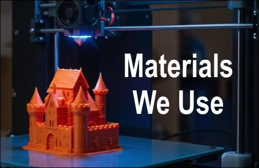 material we use